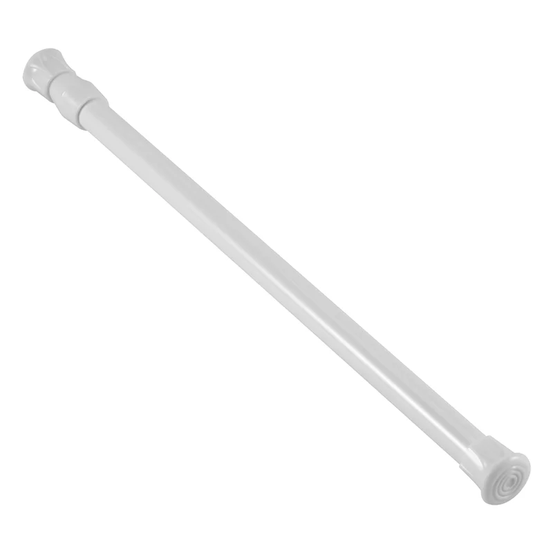 VVNB-tige de douche télescopique tringle à rideau de douche tringle télescopique tige de douche blanc
