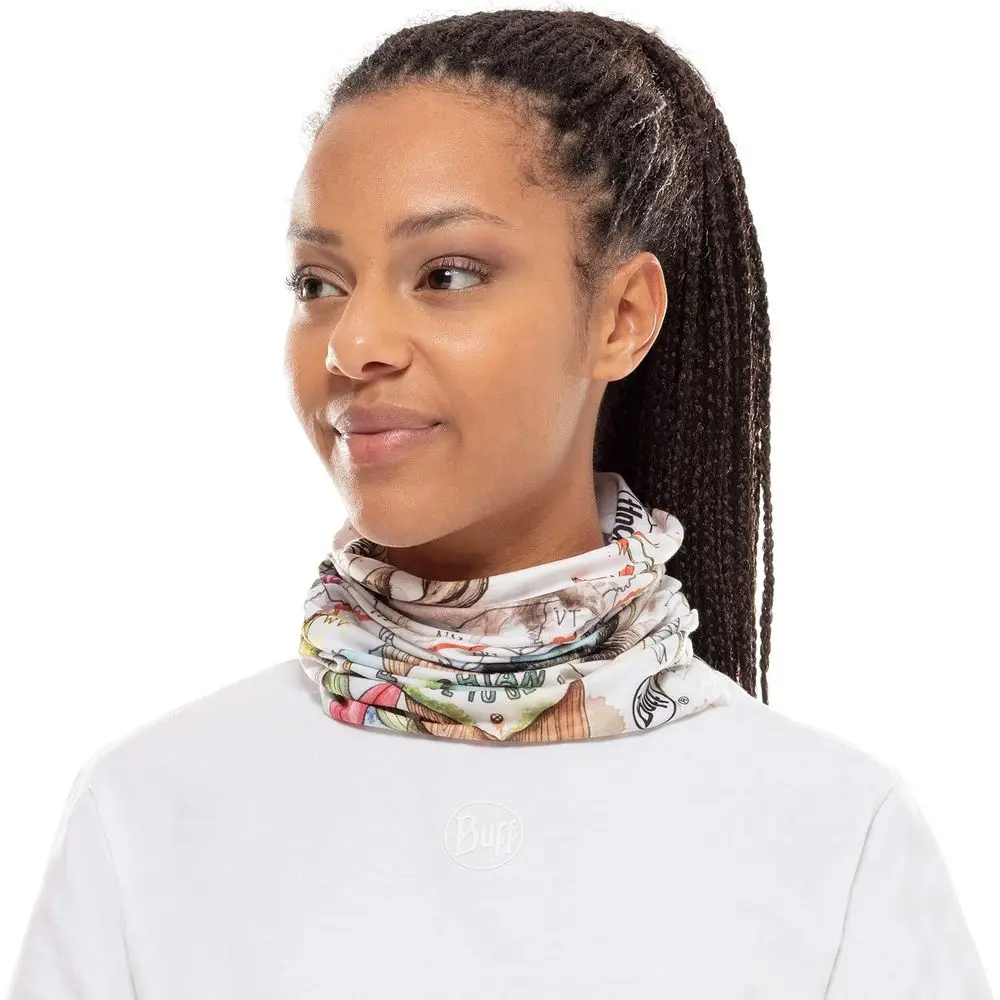 BUFF Original EcoStretch Neck Gaiter, UPF 50 Sun Protection, Breathable, Versatile, Quick Dry Face Mask, Adult Size
