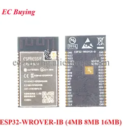 ESP32-WROVER-IB N4R8 N16R8 4MB 8MB 16MB Flash Dual-core Wifi Wireless BT Bluetooth-compatible LE MCU Module ESP32 WROVER IB IOT