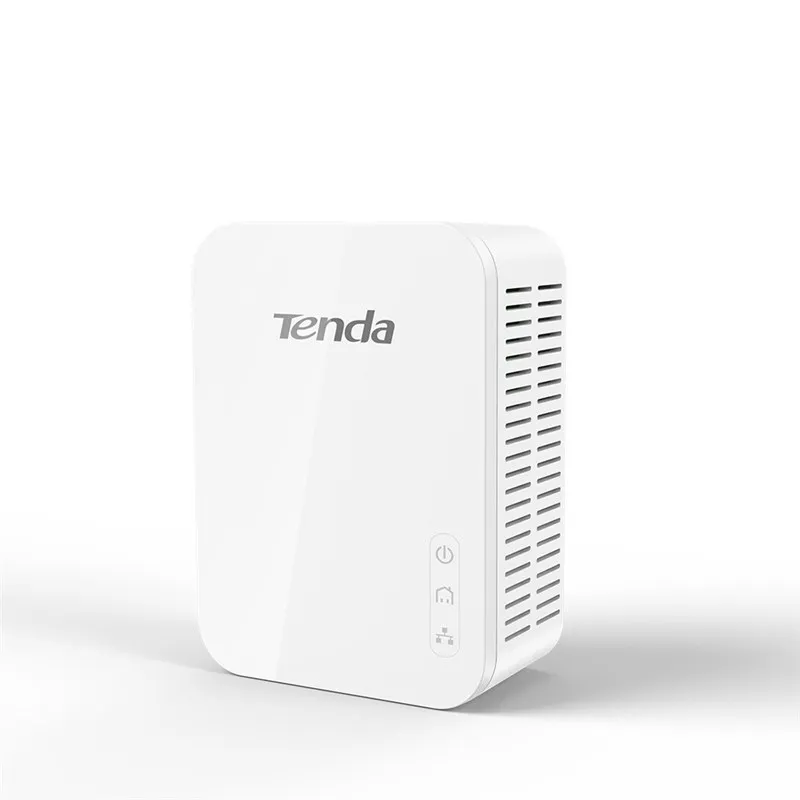 1-Piece Tenda P3 AV1000 Gigabit Powerline Adapter Up to 1000Mbps PH3 Ethernet PLC Homeplug for Router Partner IPTV Extender