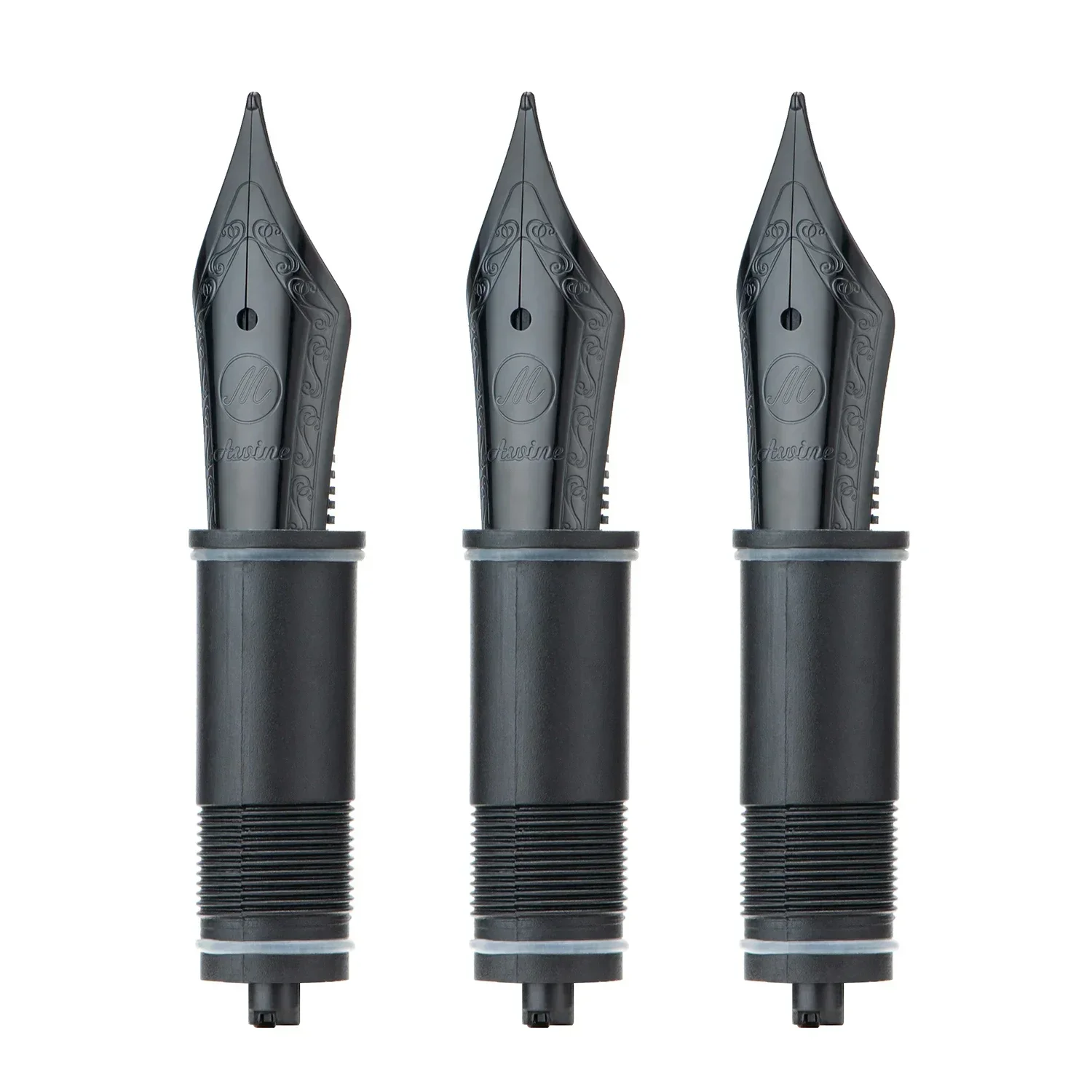 3 Stück Asvine Füllfederhalter ersetzte Federn, EF/F/M-Feder für Asvine V169, P20, P30 und V126, NICHT passend für P36