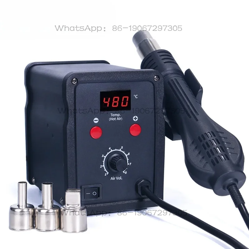 

858D-II Hot Air Rework Station 700W Heat Soldering with Temp.Calibration Mode for Phone Repair