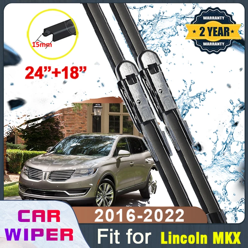 

Car Windscreen Wipers For Lincoln MKX 2016 2017 2018 2019 2020 2021 2022 Front Windscreen Beam Blade Wiper Blade Car Accessories