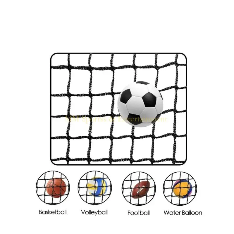 

31BE Quickly Setups Football Barrier Net With Reinforced Edges Polyethylene Meshes