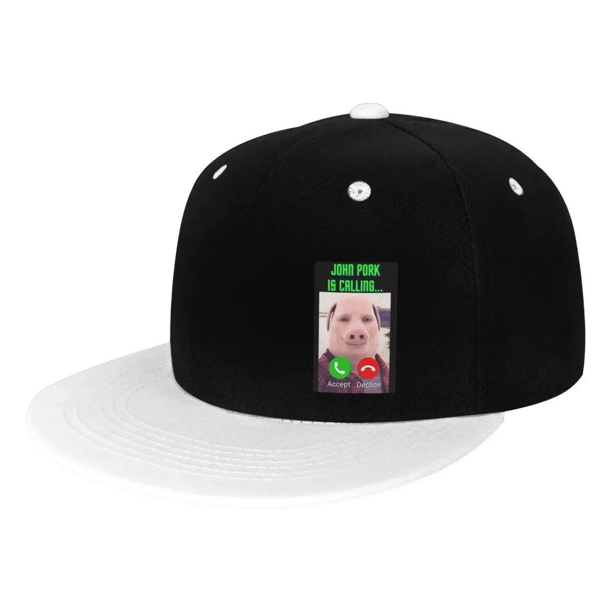 John Pork Is Calling Baseball Caps Fashion Men Women Hats Casual Cap Sports Baseball Hat Casquette