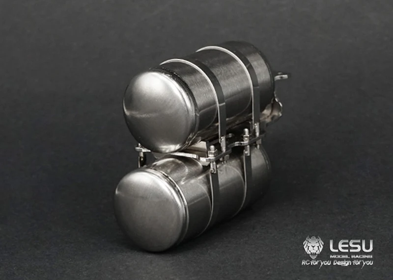 LESU 1/14 메탈 에어 탱크 RC DIY 타미야 3348 트럭 덤퍼 모델 자동차 부품 원격 제어 건설 차량 업그레이드 부품