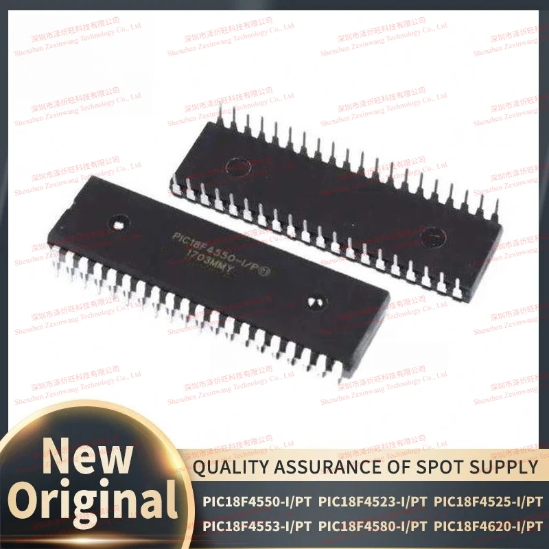 (1Pcs-5Pcs /Lot) 100% New Original PIC18F4520-I/PT PIC18F4523 PIC18F4525 PIC18F4550 PIC18F4553 PIC18F4580 PIC18F4620-I/PT QFP44