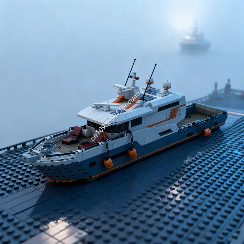 

1686pcs MOC Expedition Yacht Boated Model Building Blocks Assemble DIY Toy Idea Christmas Gifts Education Birthday