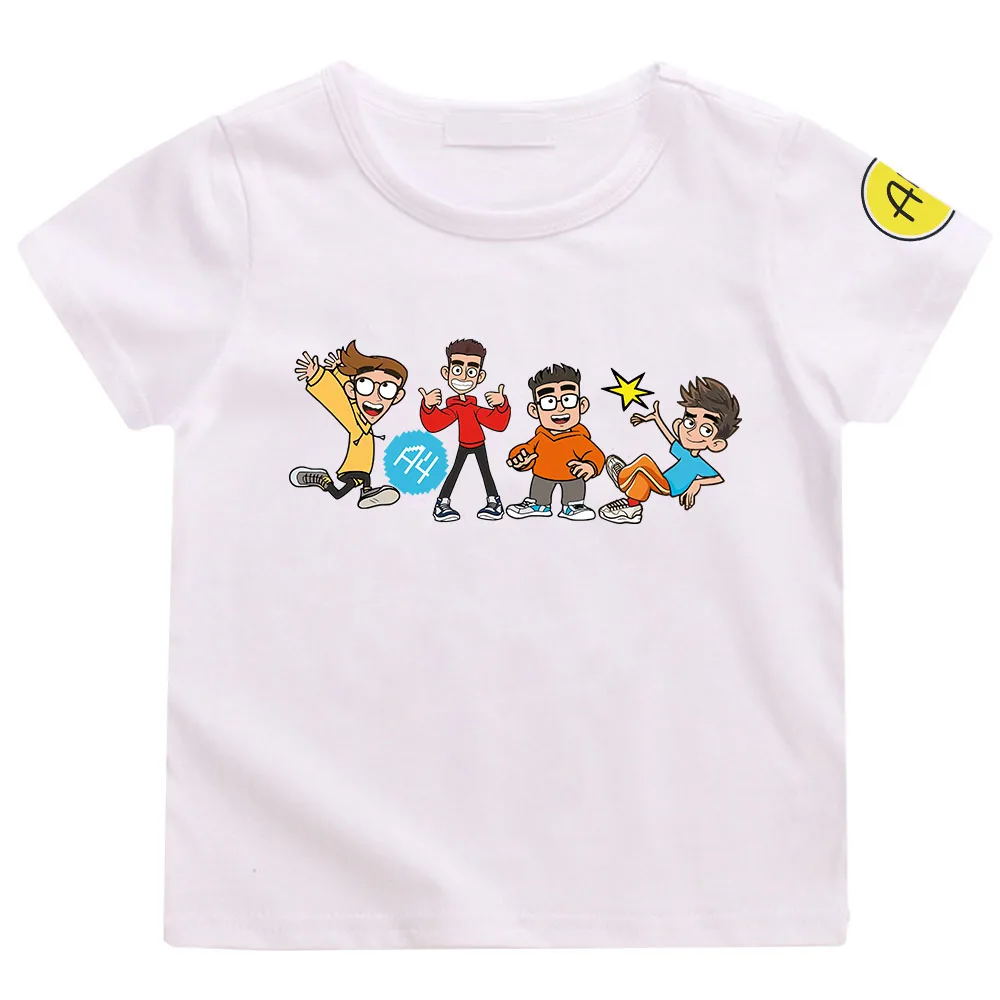 Kid's Merch A4 Lamba T-Shirt for Girls A4 мерч Tops Baby Boy Clothes Women Men's Clothing Summer Short Sleeve T Shirt 100%Cotoon