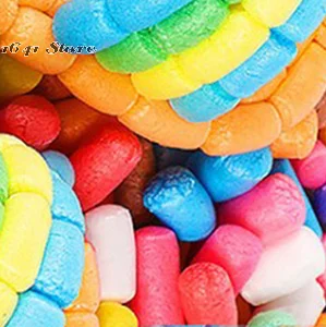 500 Uds almidón bebé niños construcción plastilina de maíz mágica juguete para regalo para niños