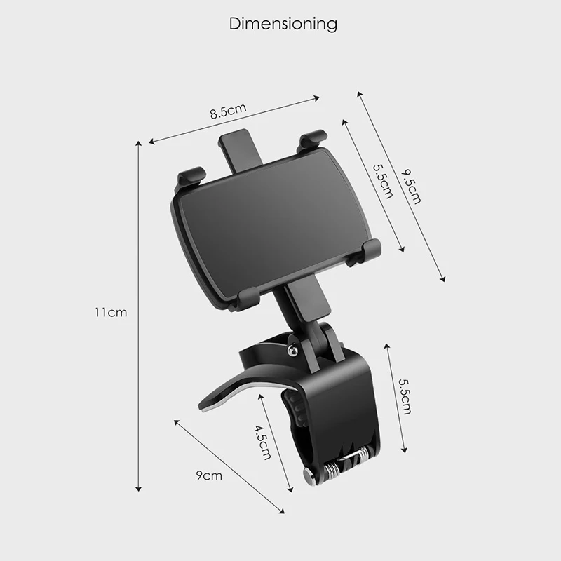 Adjustable Car Mobile Phone Holder Phone Stand Holder For iPhone Xiaomi Redmi Huawei Samsung Universal Mobile Phone Holder