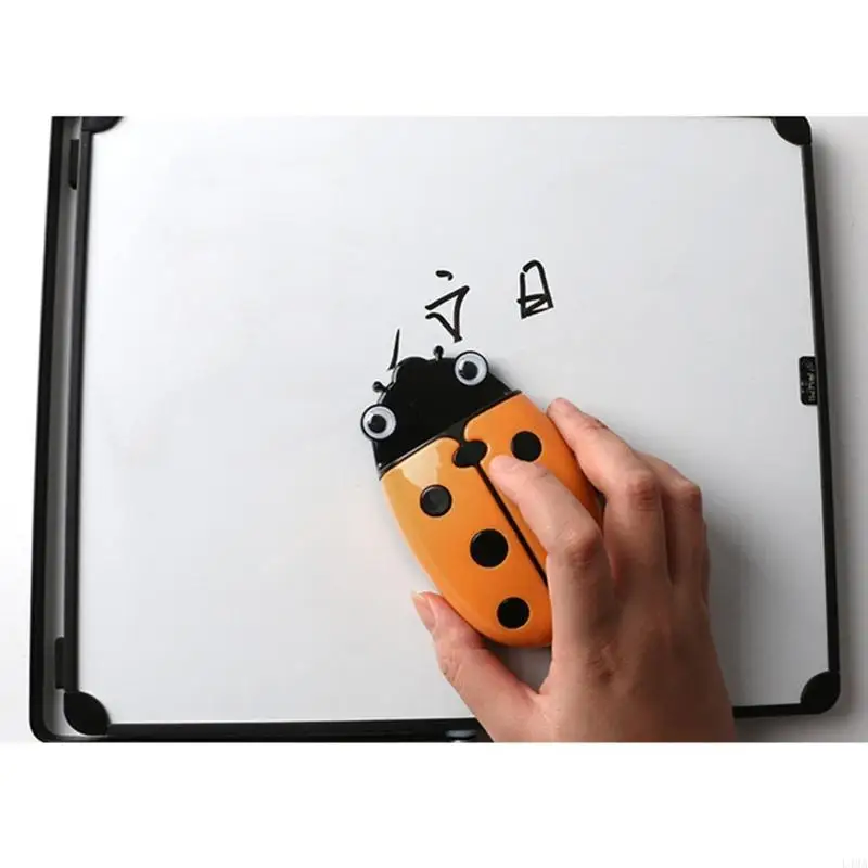 L4MA Fridge Storage Box Eraser Whiteboard Pen Save Space Kitchen Container