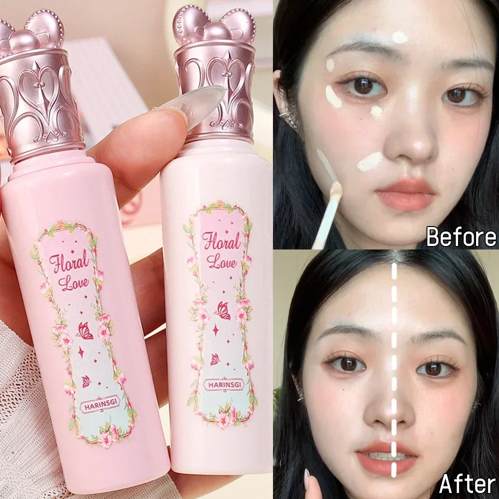 Lasting Liquid Concealer Stick Waterproof Moisturizing Cover Acne Spot Dark Circles Brighten Contour Concealer Cream Face Makeup