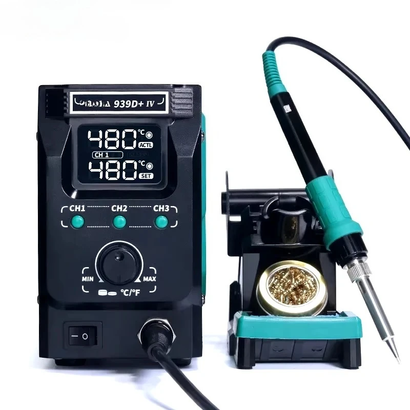 

939D+ IV Intelligent hot air solder table Power Supply Solder iron Disassembly Weld for mobile Phone Repair