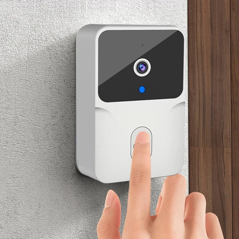 Wifi Doorbell Home Tuya Wifi Wireless Doorbell DC AC Battery Powered Camera Bell With Alexa Google Doorbell Camera