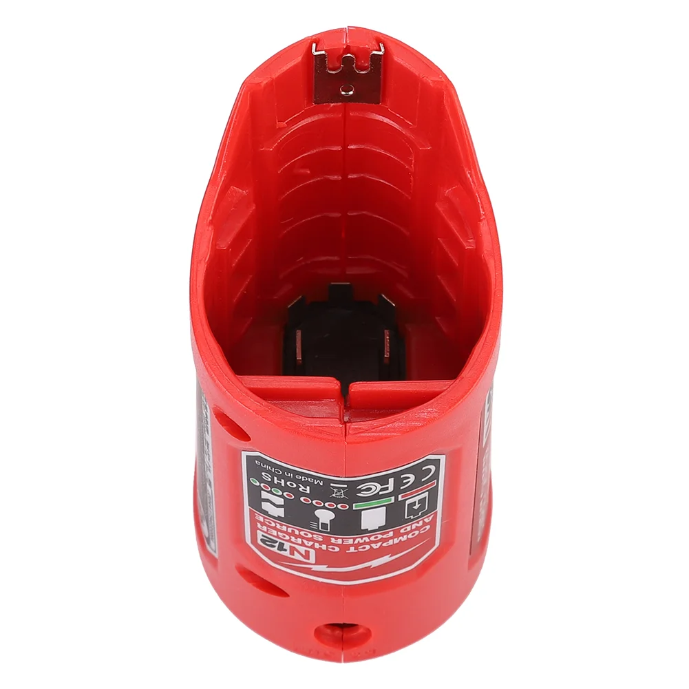 For Milwaukee M12 Li-Ion Battery Adapter N12 Charger Converter USB Power Charging Adapter Mobile Phone Power Supply