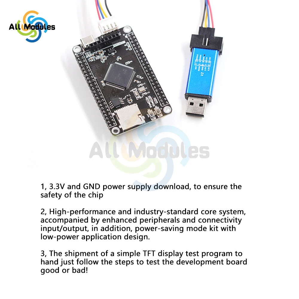 STM32F407VET6 PM32F407VGT6 STM32F407VGT6  Cortex-M4 MCU Core Board Learning Development Board STM32