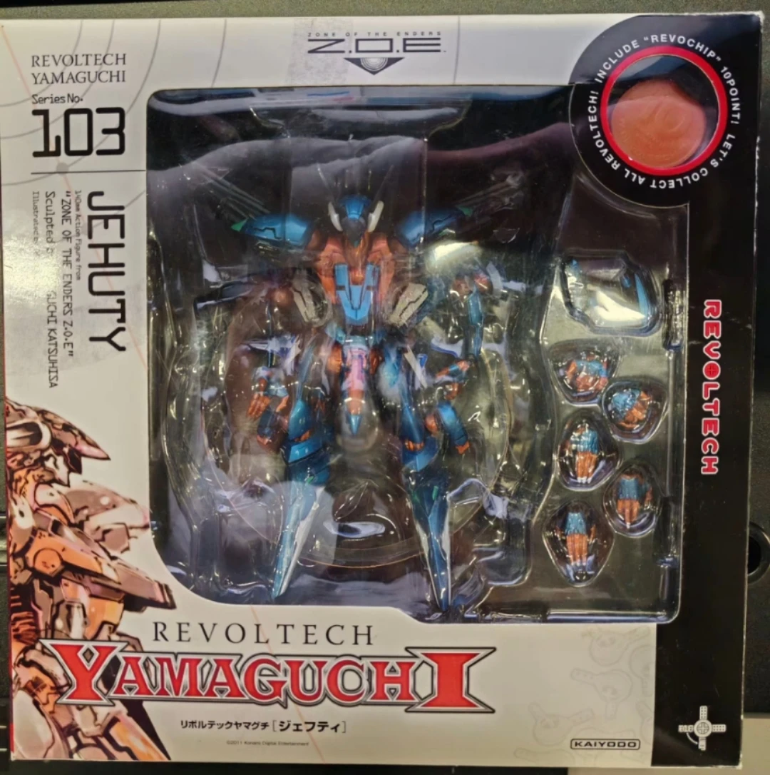 

In Stock Original Genuine KAIYODO REVOLTECH YAMAGUCHI No.103 JEHUTY Figure Model Collection Toy Gift