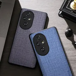 Case For Honor 200 Pro Lite Cloth Texture TPU Four-corner Explosion-proof Back Cover For Honor 200 Pro Lite case