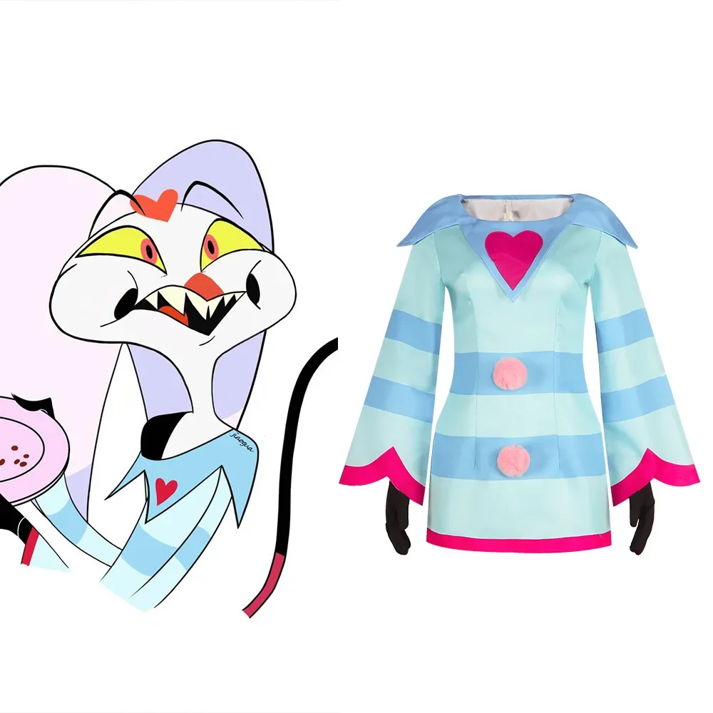 

Role-playing Uniform Hell Inn's Ultimate Villain Costume Fizzarolli Pajamas Fizzarolli Cosplay Performance Costume