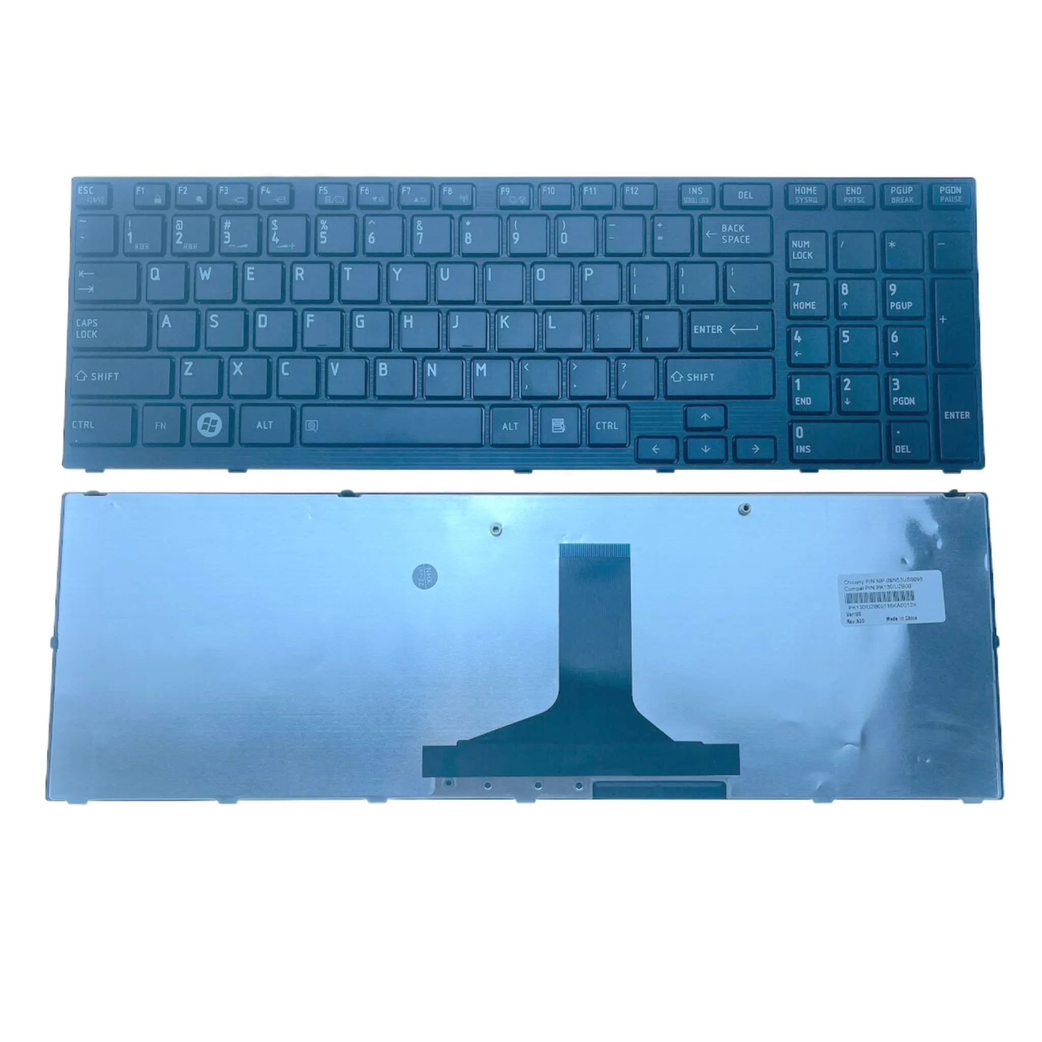 

New US Laptop Keyboard For Toshiba Satellite P750 P750D P755 P755D P770 P770D P775 P775D Qosmio X770 X775 Replacement