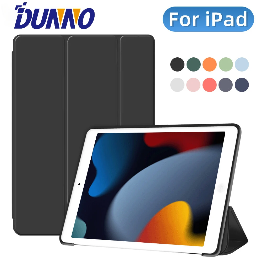 For iPad 10th Gen Case Wake/Sleep Silicone Cover iPad 7/8/9th 10.2,Air 4 5 10.9,Pro 11,5/6th Air2 9.7,Air3 Pro10.5,Mini 4 5 6