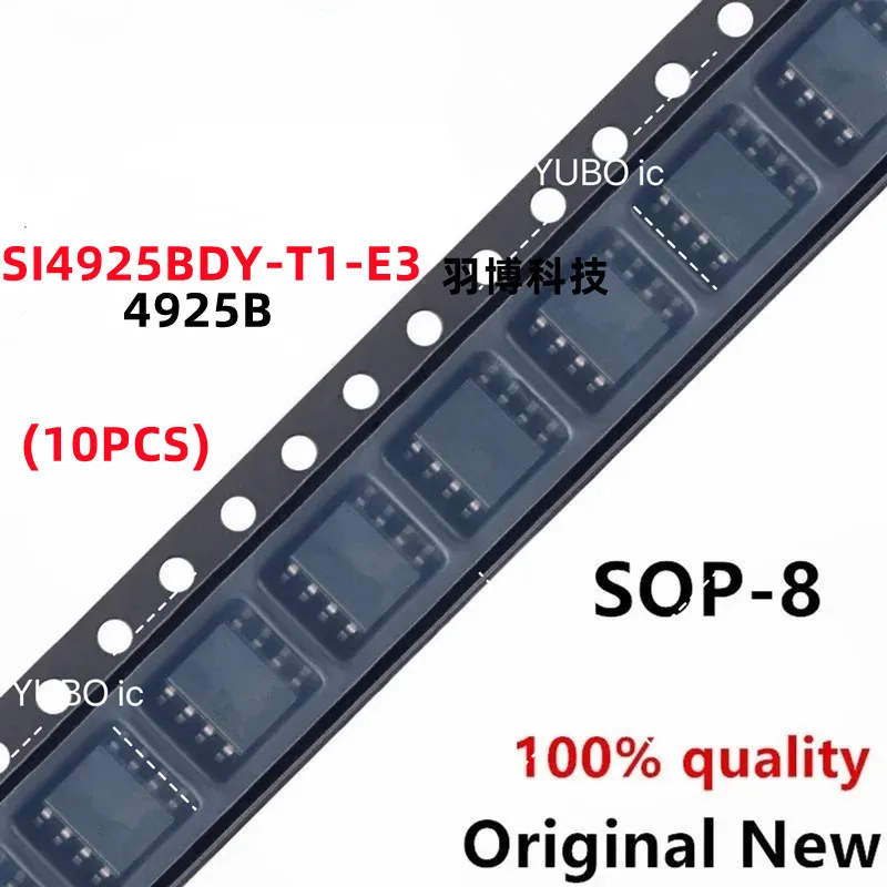 (10piece)100% New SI4925BDY SI4925B 4925B sop-8 Chipset