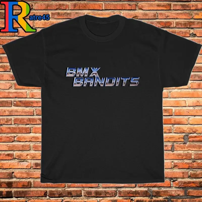 New BMX Bandits Movie Logo Black Grey White Navy T Shirt Size S 5XL
