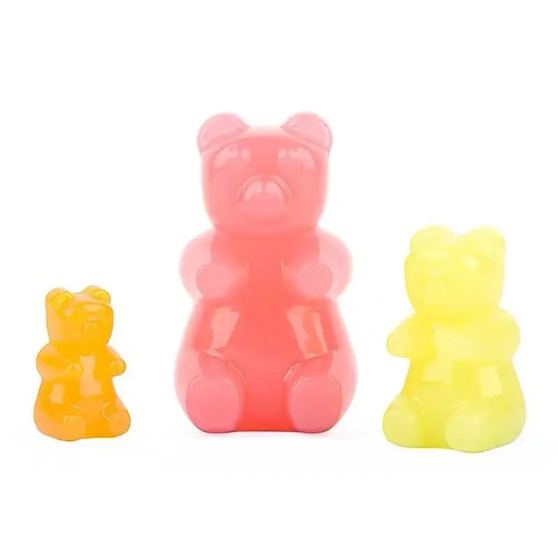 ZB91 Gummy Bear Snoep Siliconen Mal Taart Chocolade Fondant Hars Hanger Sieraden DIY