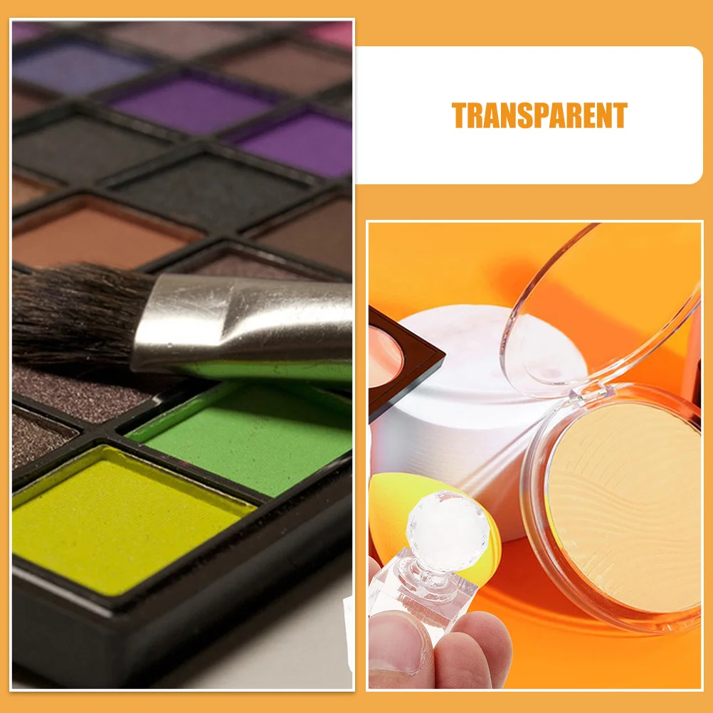 2 Stuks Persgereedschap Poeder Schimmel Oogschaduw Pallet Blusher Druk Stamper Oogschaduw Palet Reparatie Geperst Poeder Stamper