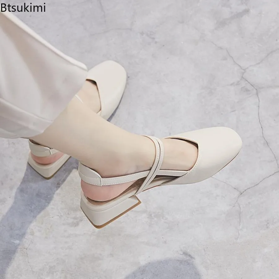 Neue Sommer-Damen-Sandalen, elegante Sandalen mit Knöchelriemen, Damen-Sandalen mit hohem Absatz, leichte, bequeme Schuhe für Hochzeit, Strand, Party