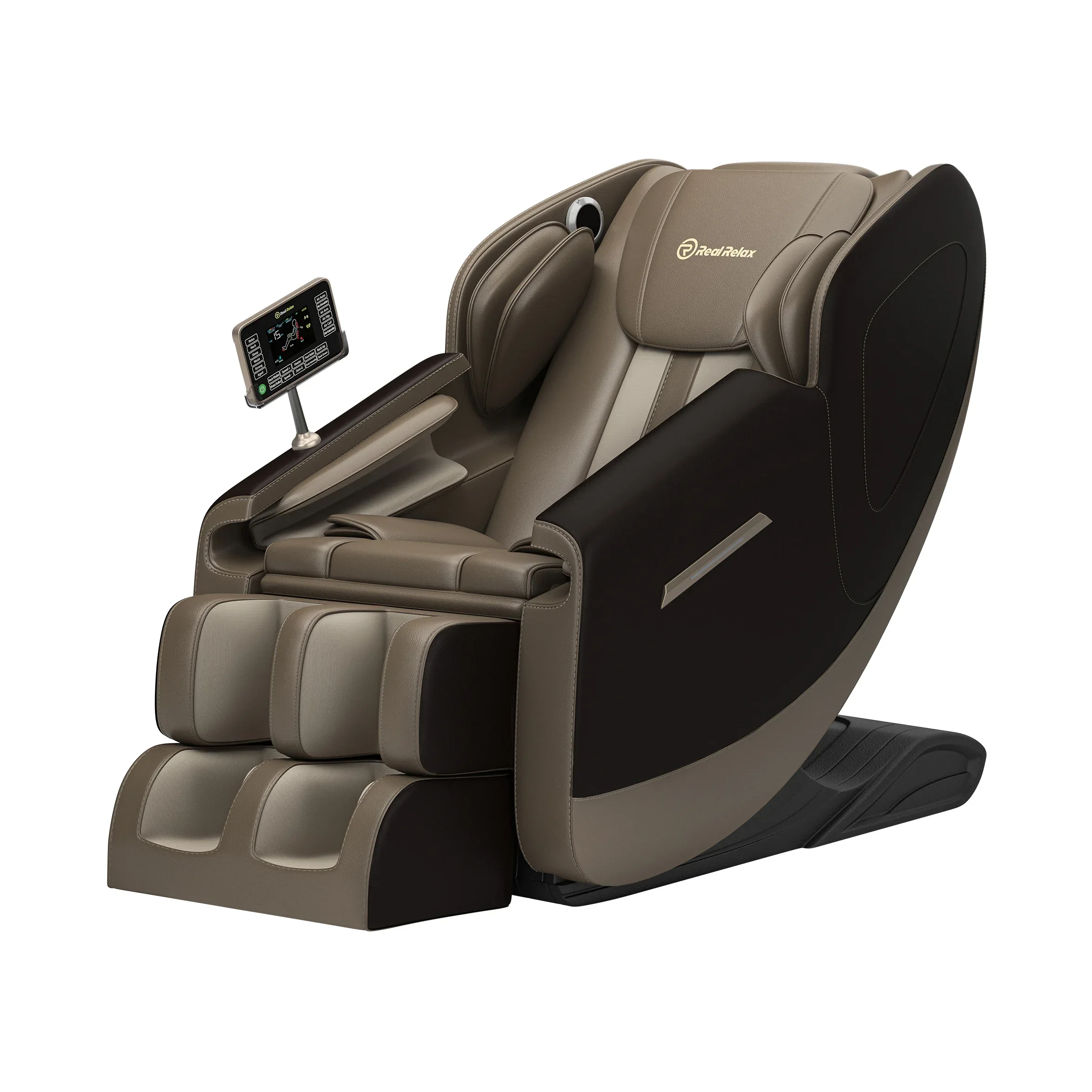 Home and Office Body 0 Gravity Massage Chair with Dual Core Leg Air Pressure Machine Recliner with Heat and Manual-wired Control