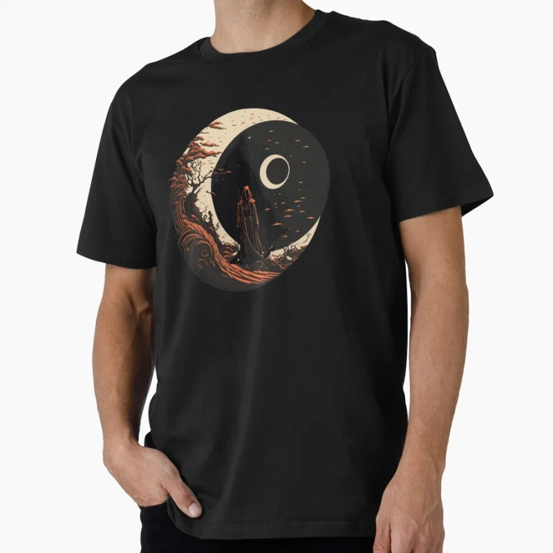 

Bloodborne Moon Arrakis The Sandworm Vintage Sci fi Gift T shirt for man Large size Tops Retro Dune Graphic Print Clothes