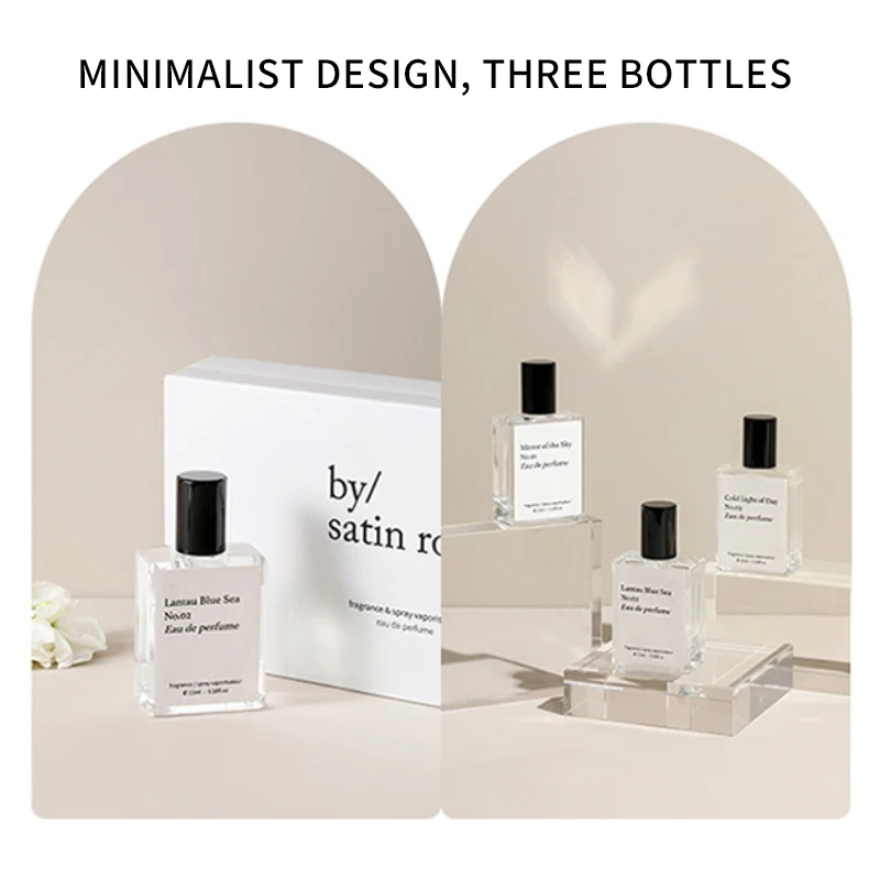 Original brand & Night Tidal Fragrance - 3pcs Fresh & Long-lasting Rollerball Perfume Gift Set, Unisex ,Leave a lasting fragranc