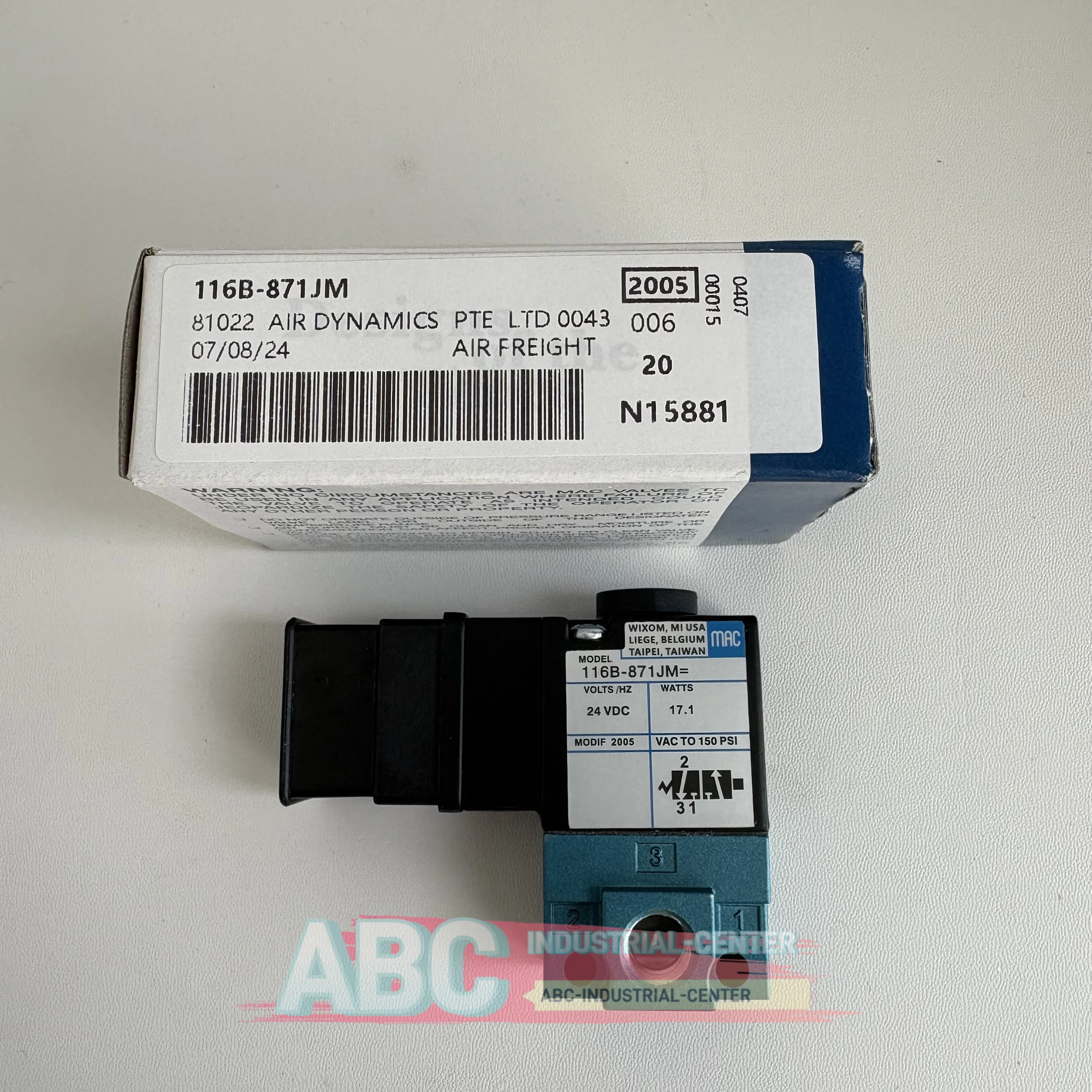 116B-871JM MODIF 2005 katup solenoid 117B-111BAAA 117B-111JA baru