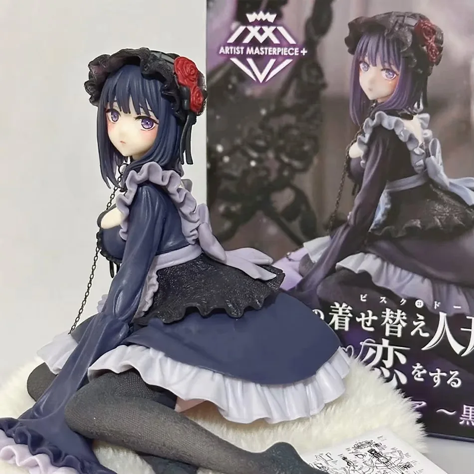 2 Figuras de Anime My Dress-Up Darling, Marin Kitagawa y Shizuku Kuroe en Traje de Sirvienta Negra, Figura de Acción Coleccionable