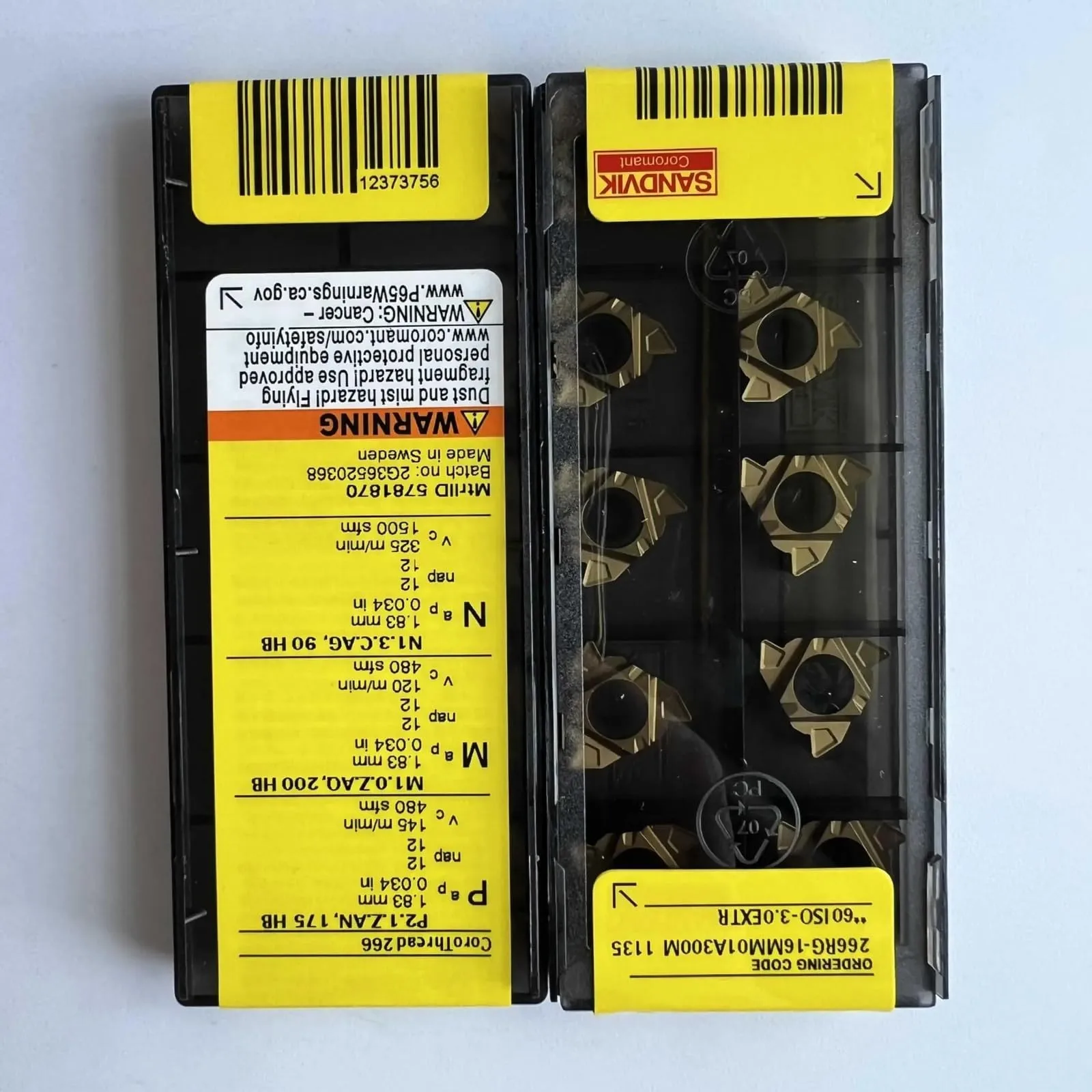 

Оригинальный SANDVIK/266RG-16MM01A300M 1135/лезвие с ЧПУ из твердого сплава, 10 шт.