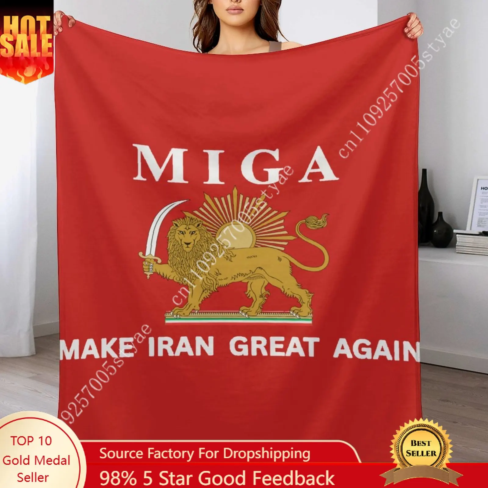 

MAKE IRAN GREAT AGAIN Flannel Blankets Are Soft Comfortable and Warm Perfect for Winter Naps Homes Offices Travel Camping