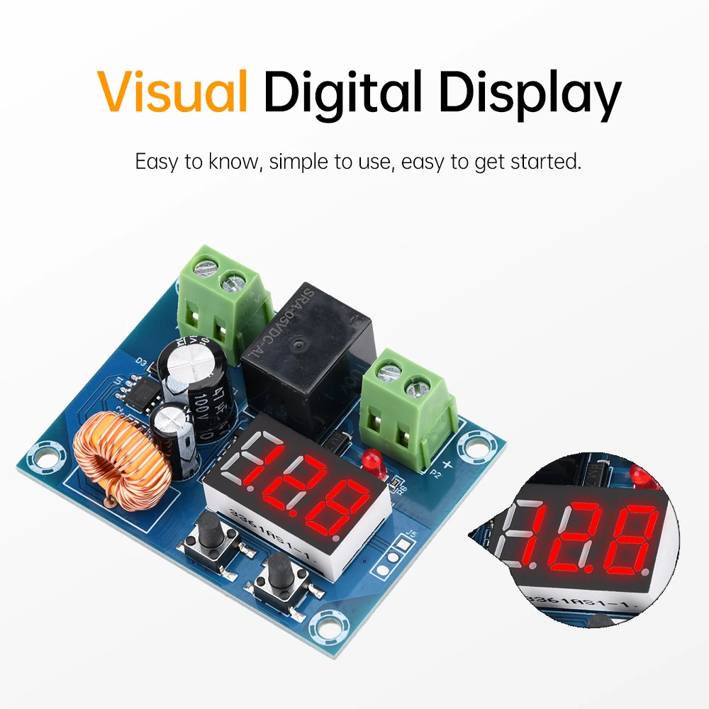 XH-M609 DC 6-60V Charger Module Voltage OverDischarge Battery Protection Precise Undervoltage Board M209