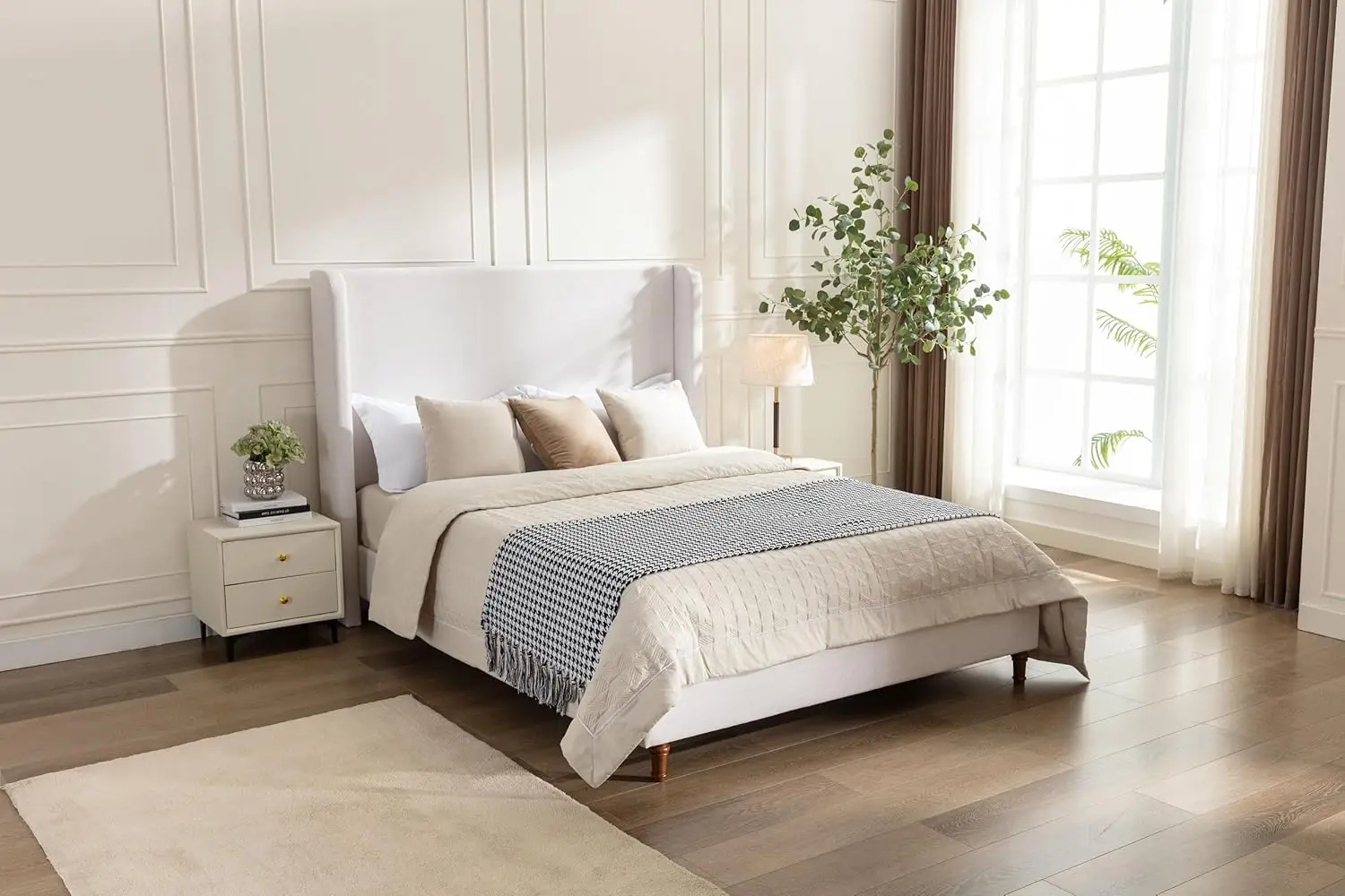 Queen Bed Frame With 54