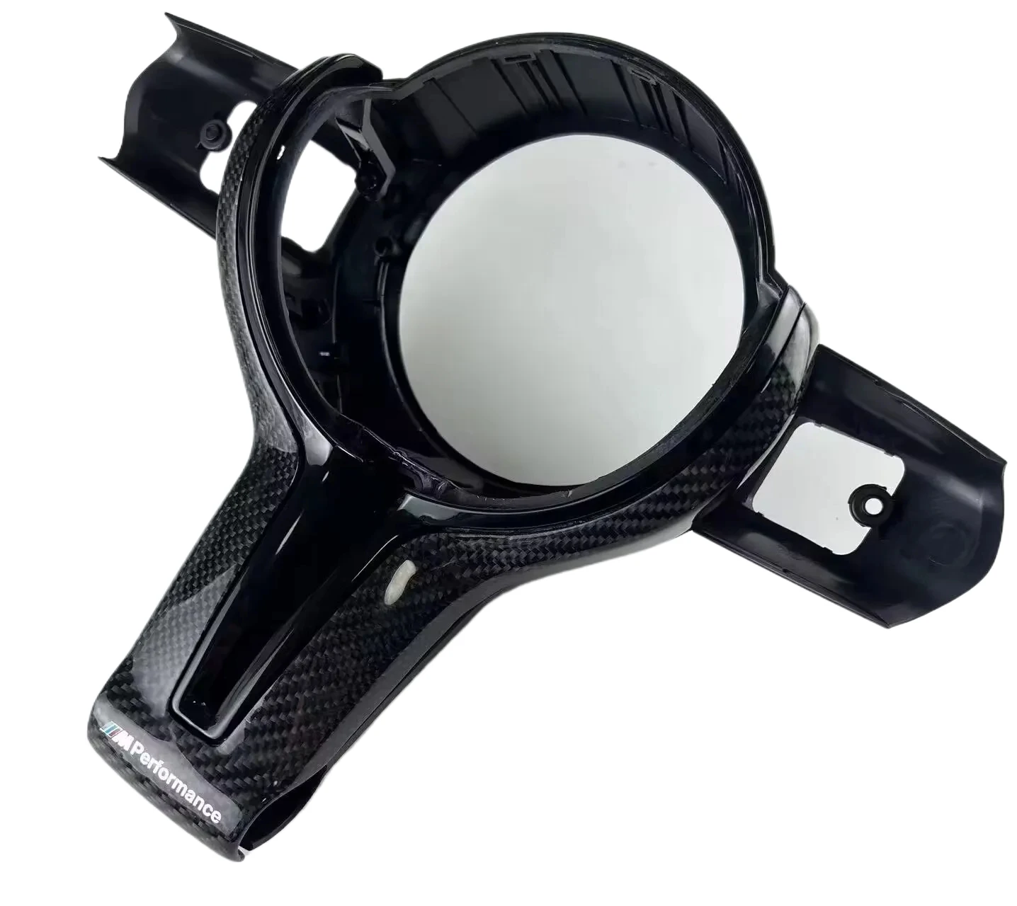 For BMW M Series F80 F82 F10 F06 F12 F13 F15 F16 M-Sport F20 F22 F30 F31 F32 F33 F36 Steering Wheel Decorative Carbon Fiber