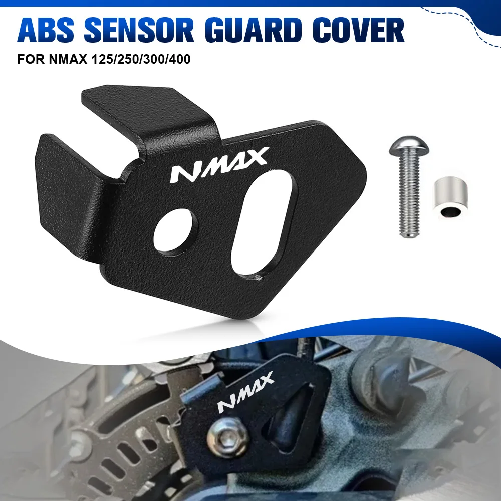 

For Yamaha NMAX 125/250/300/400 Motorcycle CNC Parts Rear Wheels ABS Sensor Guard Cover Protector NMAX-250 NMAX 400 NMAX 300