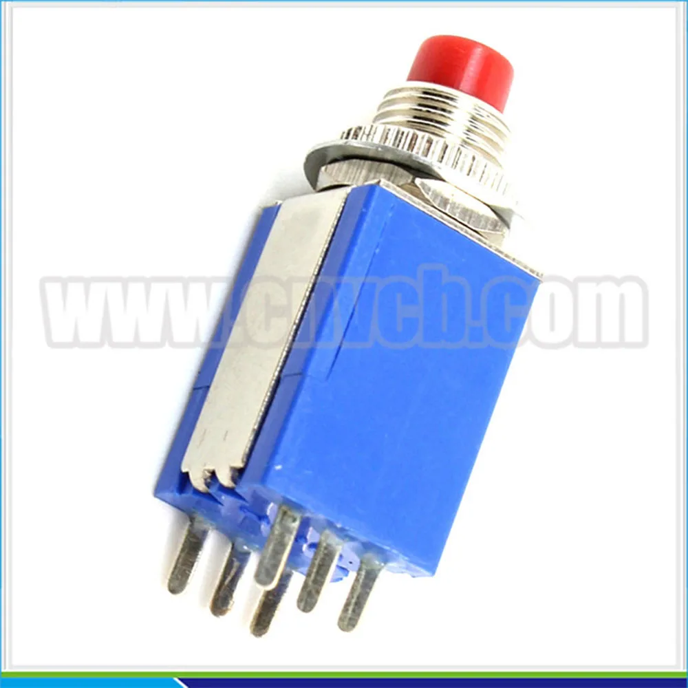 Imagem -06 - Azul Pequeno On-on Botão Interruptor Momentâneo 1a mm para Máquina Ns121 An4 2*2 1a 250vac