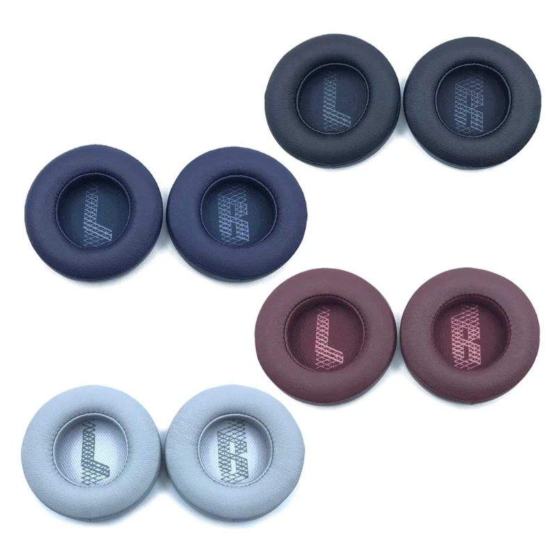 Leather Ear Cushion Earpads for Jbl Live 400BT  460NC Wireless Headset Earmuffs Memory Foam Cover Pads