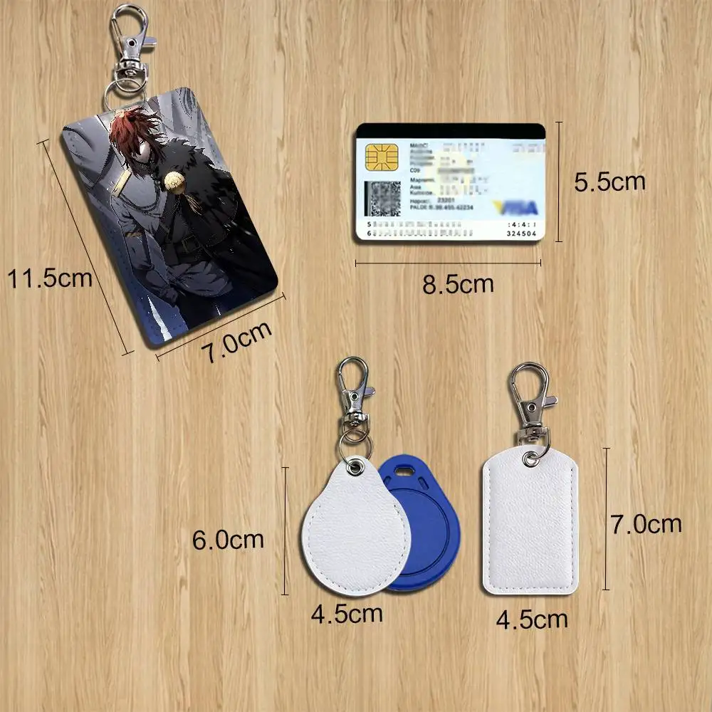 Arthur Leywin Beginning After the End TBATE Holder For Bank Business Work Card Holder Student Card Case Bus Card Keychain