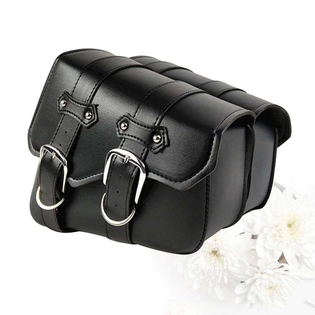 

Motorcycle Hanging Bag Roomy Toolkit Storage PU Waterproof Saddlebag Durable Electric Motorbike