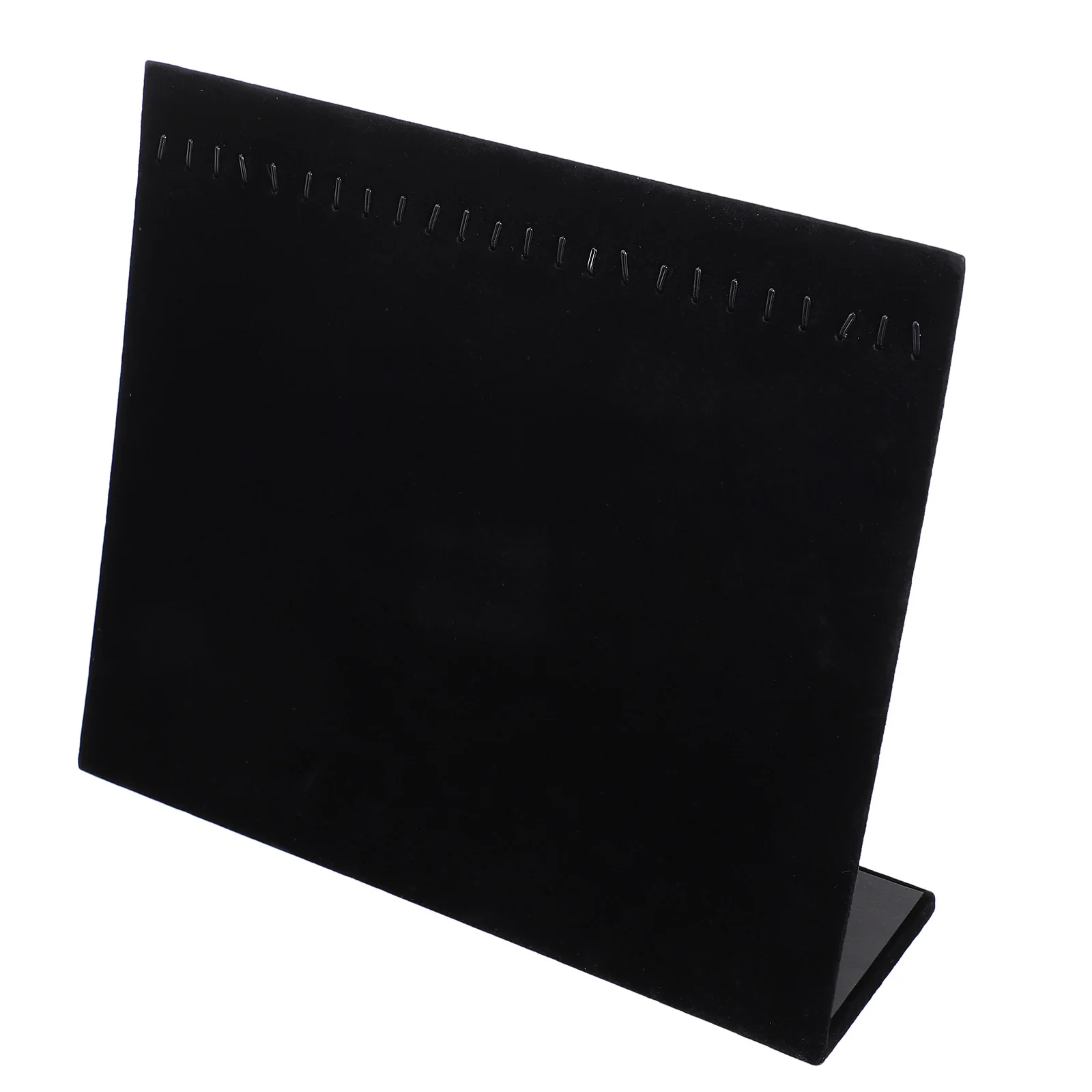 

Flannel Jewelry Display Stand Stand Wood Jewelry Organizer Display Rack For Earrings Necklaces Rings Flannel Storage