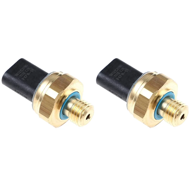 

2X New Oil Pan Fuel Pressure Sensor Switch 9802152780 for Peugeot 3008 308CC/SW C4L RCZ 207CC Citroen C4 DS4
