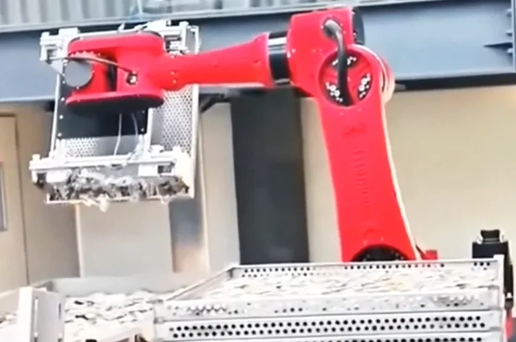 New Four Axis Pick Place Robot BRTIRPZ1508A Industrial Arm Stacking Palletizing