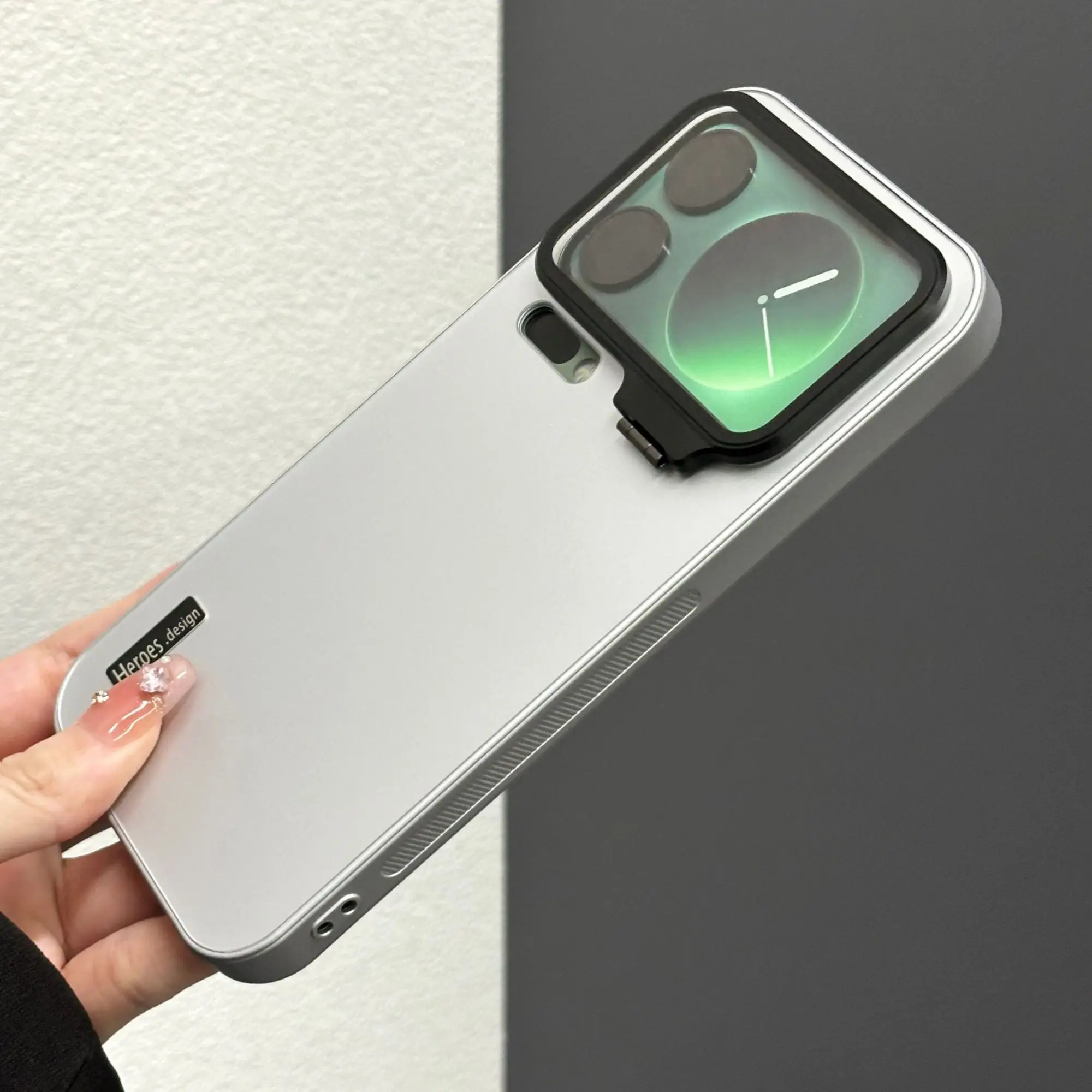 Etui na Xiaomi 17 Pro Max Prosty Matowy Ochraniacz Obiektywu Kompleksowa Akrylowa Obudowa na Xiaomi 17 Pro Max Odporny na Wstrząsy Bumper — zdjęcie produktu 5